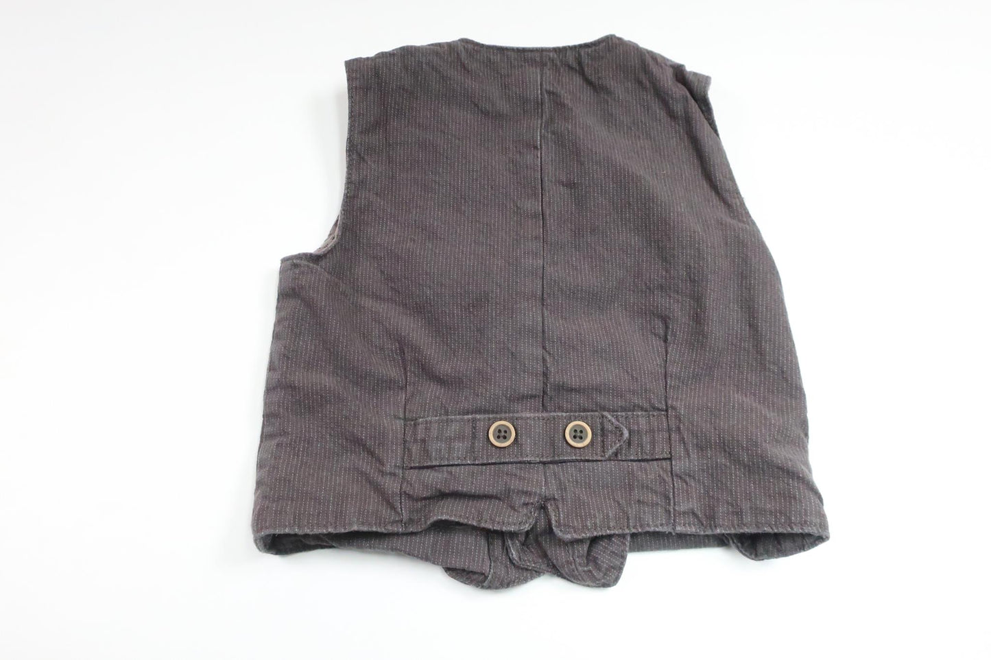 Striped vest from Newbie - Size 110 - Grey