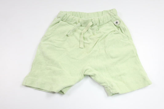 Frotteeshorts von Lindex – Größe 86 – Grün