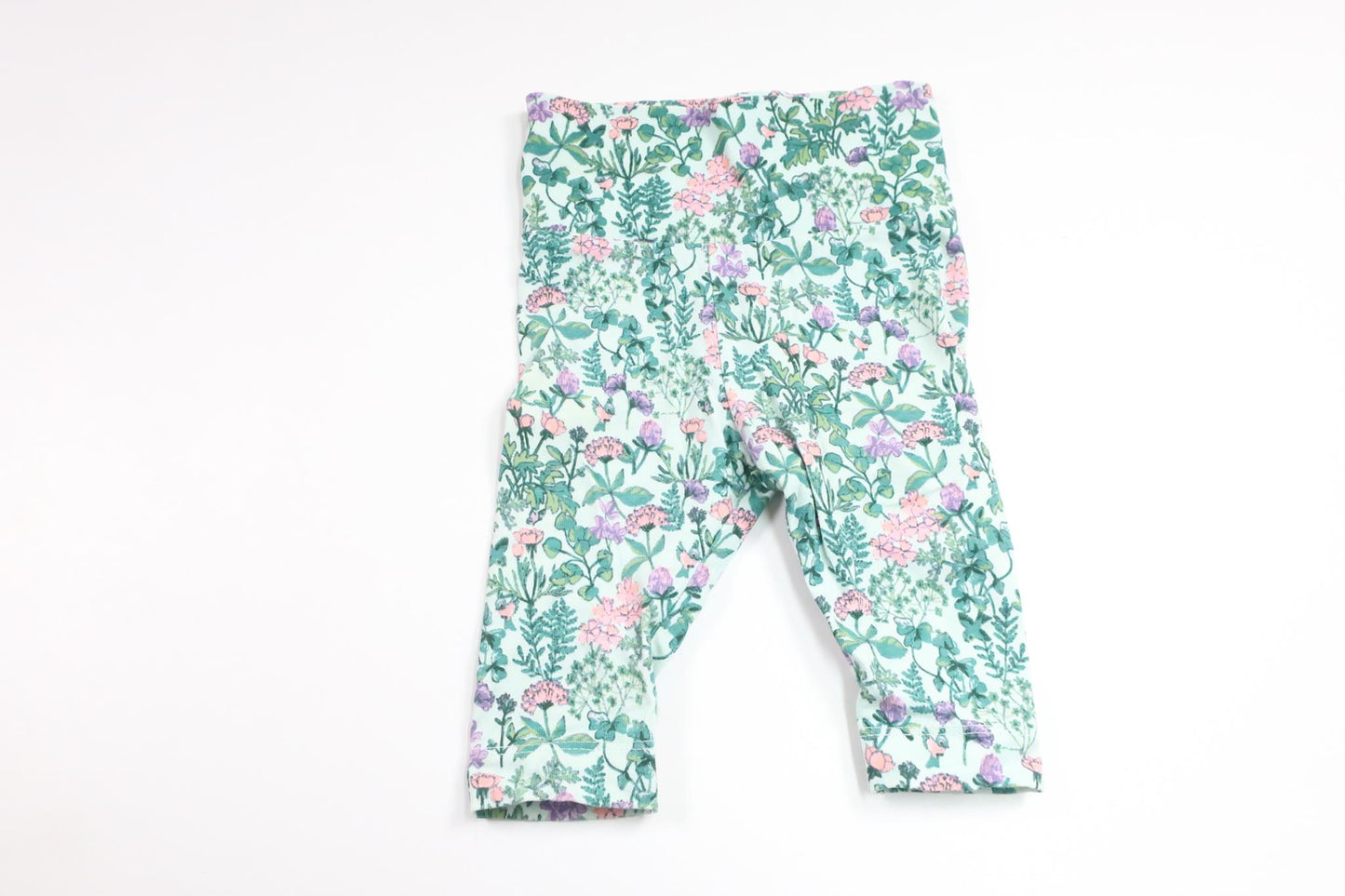 Floral pants from H&M - Size 62 - Green