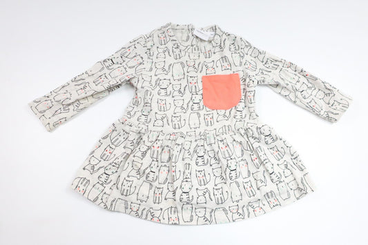 Dress from My Wear Baby - Size 74 - Grey