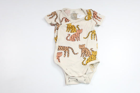 Wickelbody von Lindex – Größe 62 – Cremeweiß