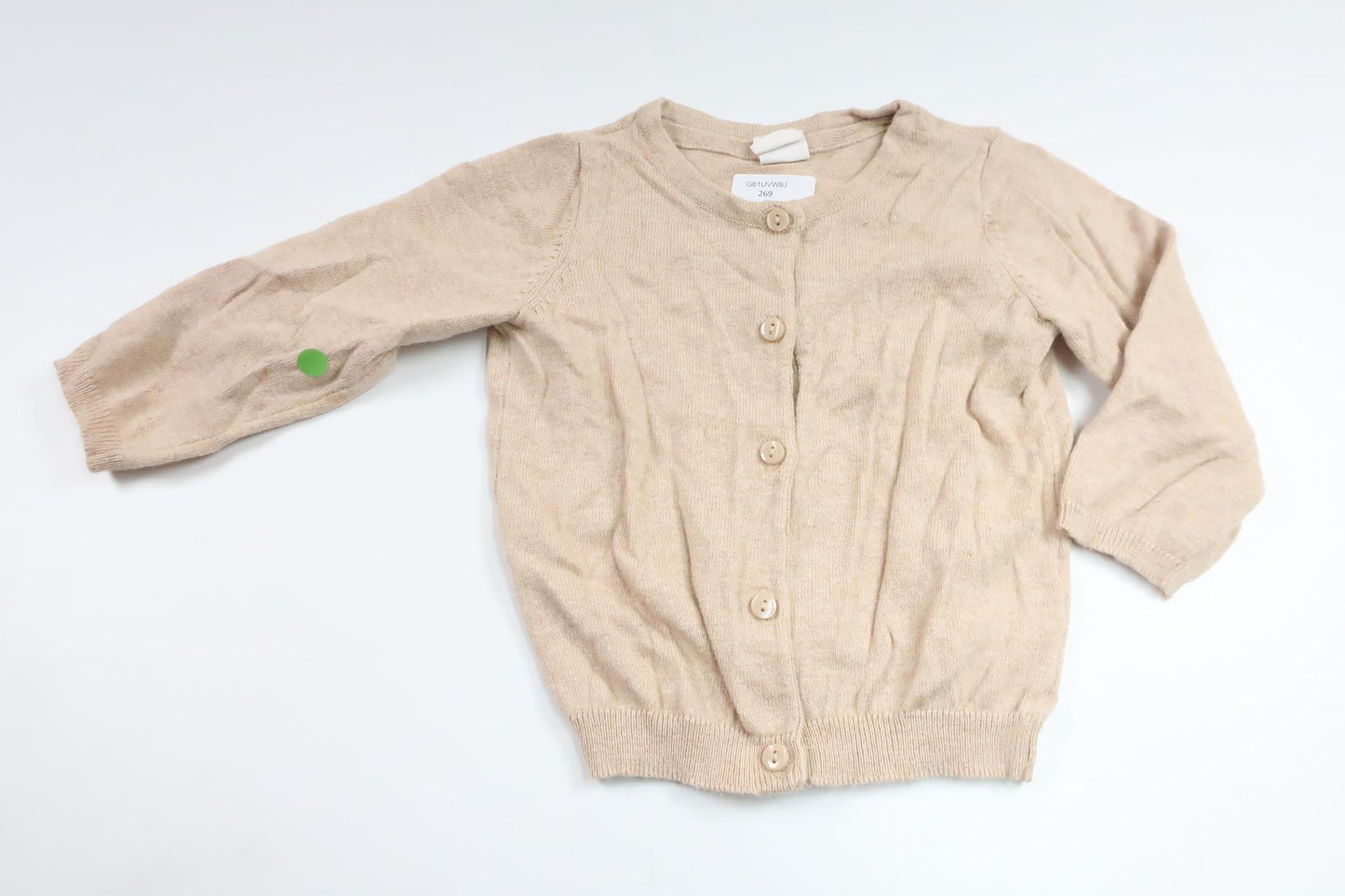 Cardigan from H&amp;M - Size 74 - Beige
