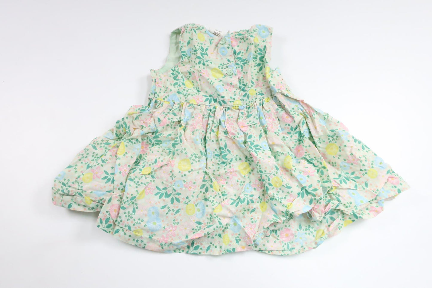 Floral dress from H&M - Size 68 - Green