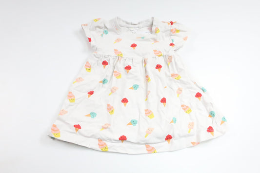 Dress with ice creams from Name It - Size 68 - White