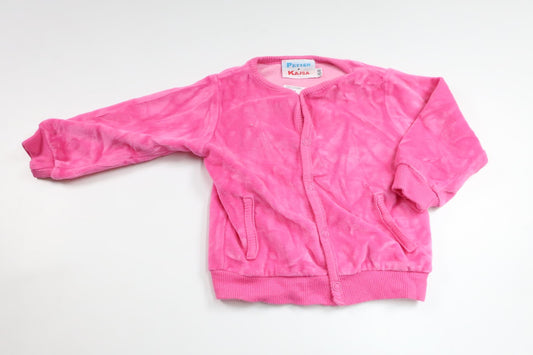 Fleece cardigan from Petter &amp; Kajsa - Size 68 - Pink