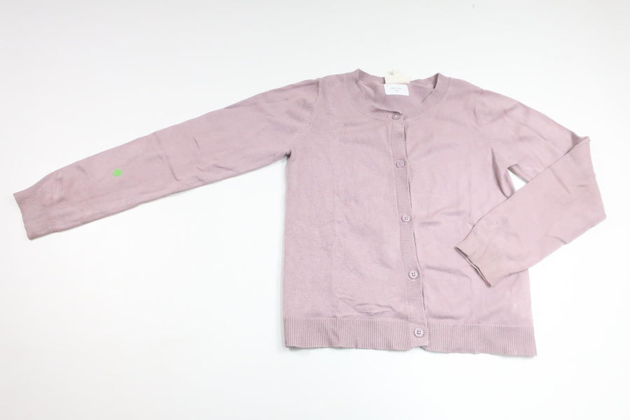 Strickjacke von PompdeLux – Größe 122/128 – Lila