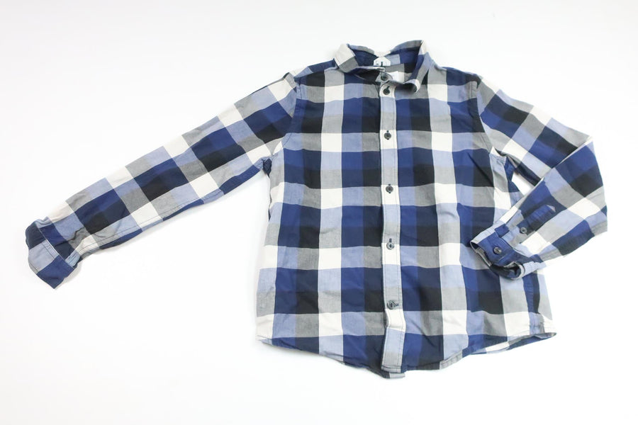 Kariertes Hemd von Arket – Größe 122 – Blau