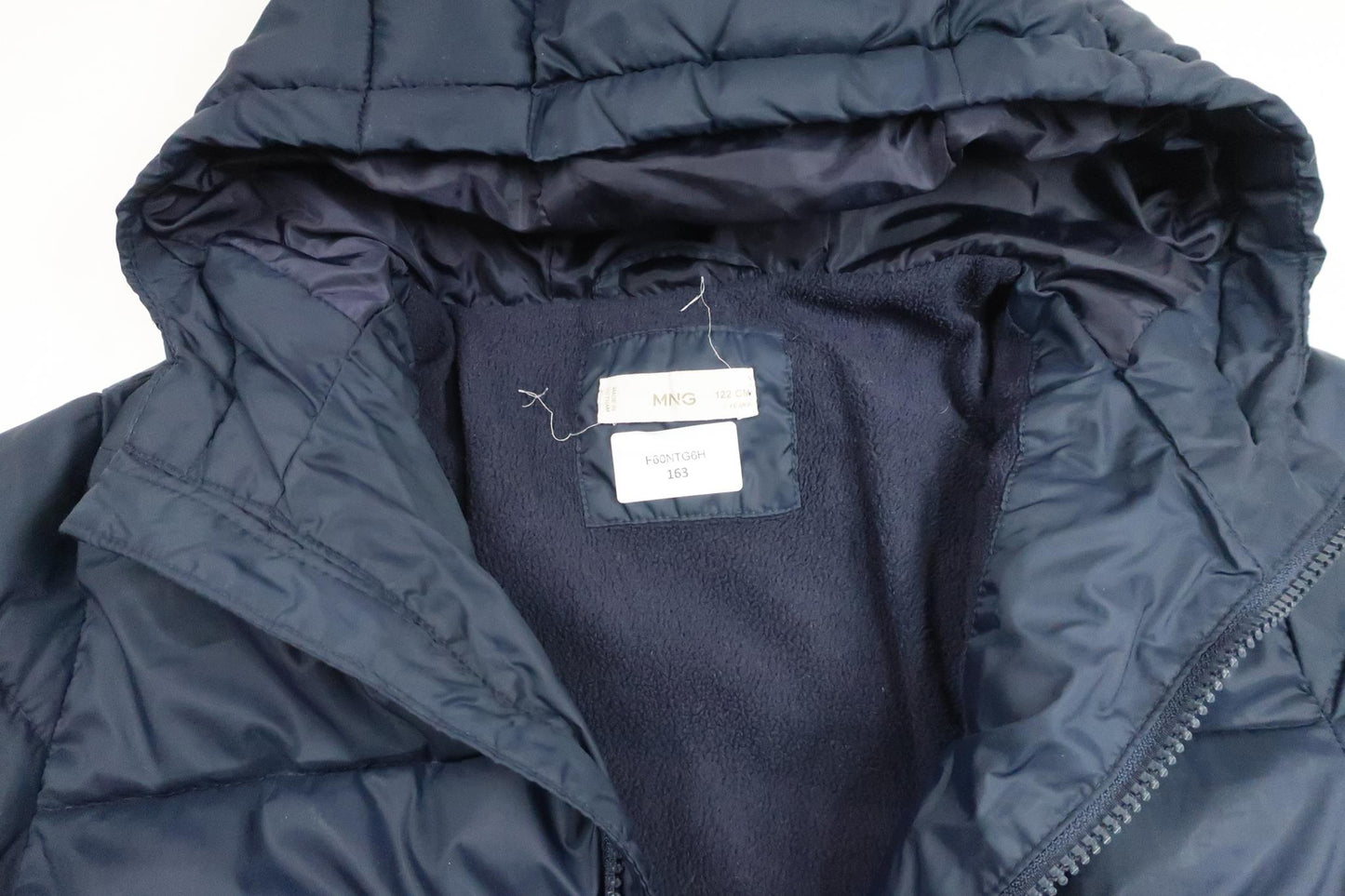 Wattierte Jacke von Mango Kids – Größe 122 – Marineblau