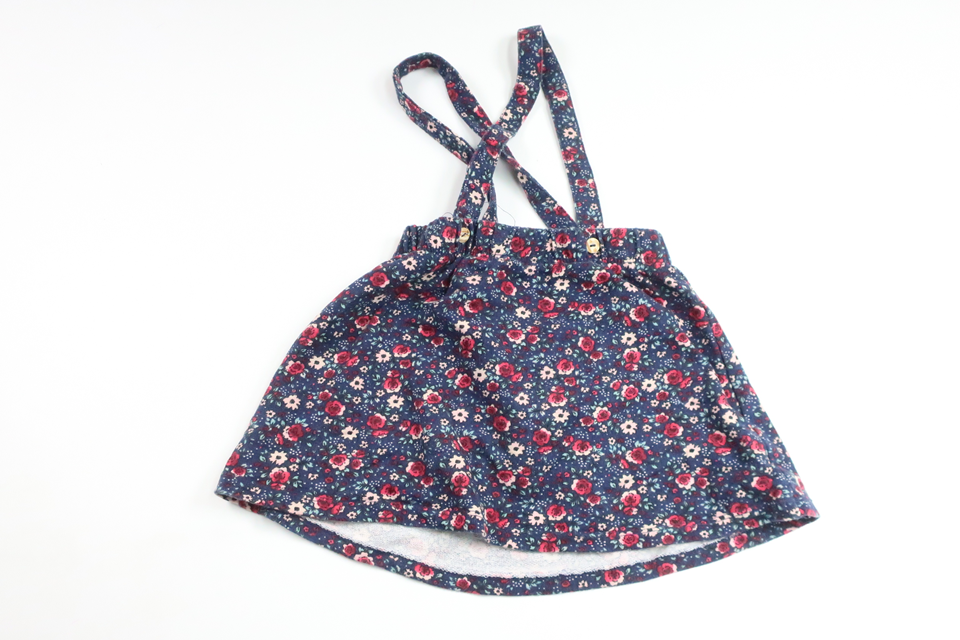 Suspender skirt from H&amp;M - Size 92 - Navy blue