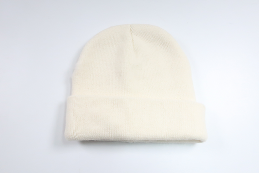 Hut von unbekannter Marke – Größe 86/92 – Cremeweiß
