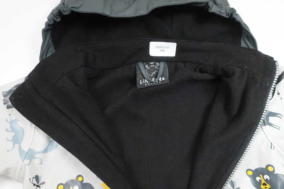 Fleecegefütterter Overall von Lindberg – Größe 86 – Grau