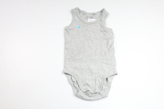 Linen bodysuit from Lindex - Size 74 - Grey
