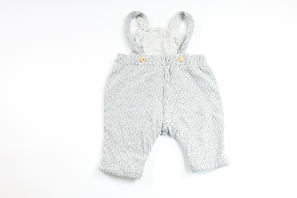 Lined overalls from H&amp;M - Size 62 - Grey
