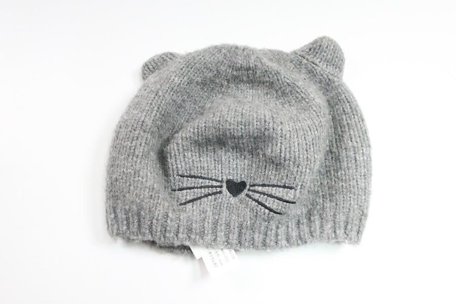 Knitted hat from Zara - Size 110/116 - Grey