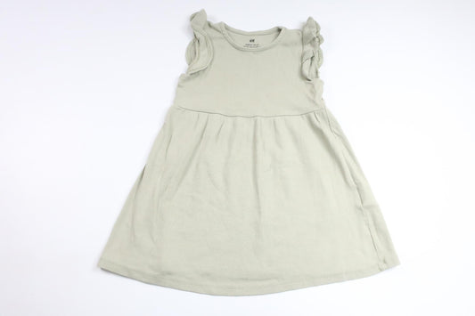 Ribbed dress from H&amp;M - Size 92 - Green