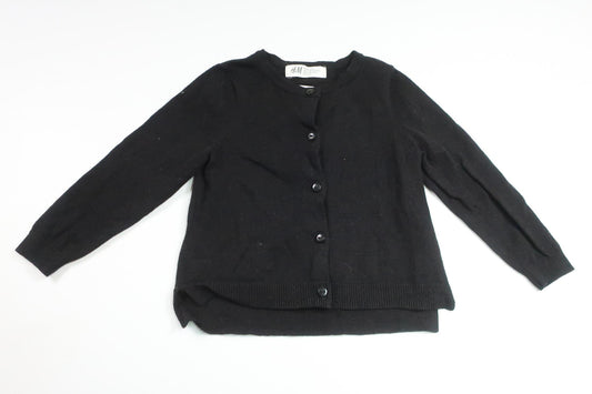 Knitted cardigan from H&amp;M - Size 92 - Black