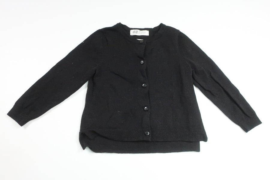 Knitted cardigan from H&amp;M - Size 92 - Black