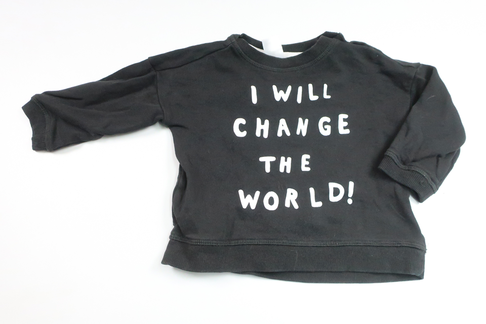 Sweatshirt from H&M - Size 74 - Black