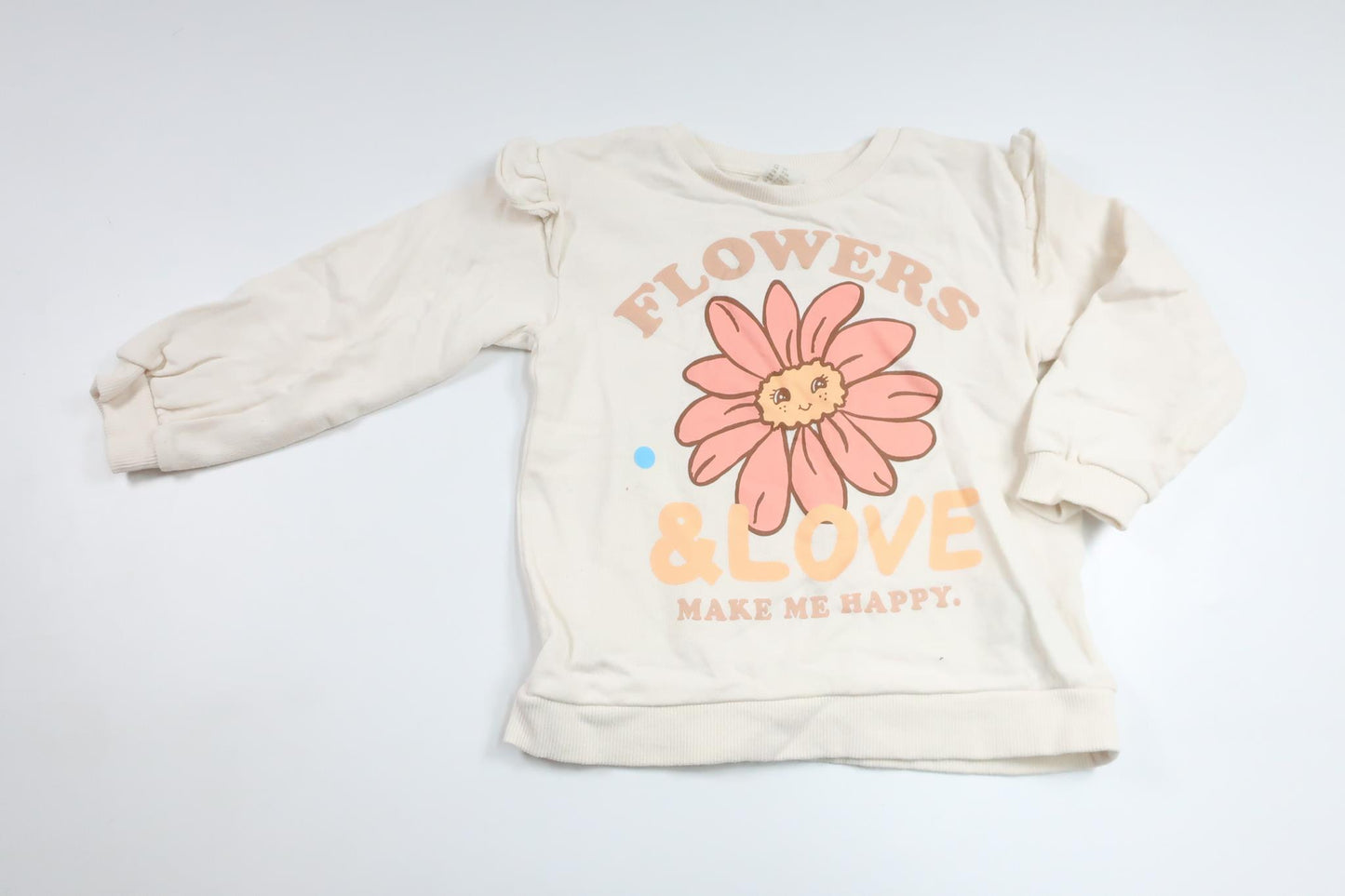 Sweatshirt from H&M - Size 98 - Off-white