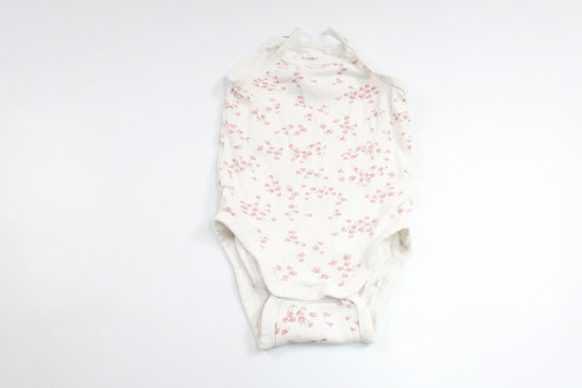 Leinenbody von Lindex – Größe 62/68 – Weiß