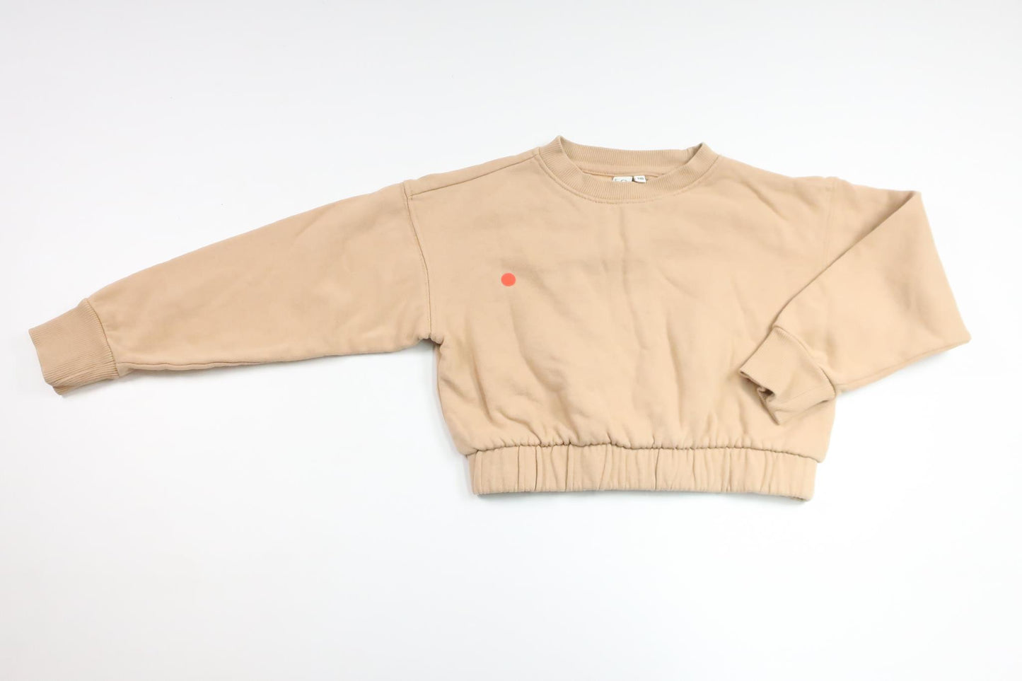 Kurzes Sweatshirt von Lager 157 – Größe 110 – Beige