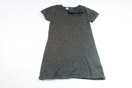 Glitzerndes Kleid von H&MM - Größe 110/116 - Grau