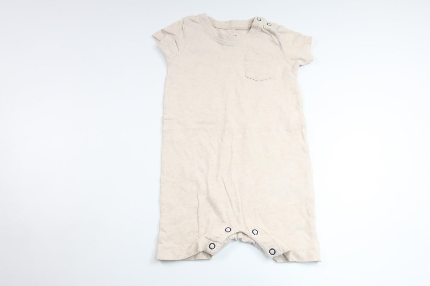 Jumpsuit von Lupilu – Größe 80 – Beige