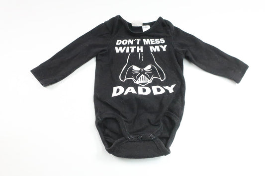 Star Wars Bodysuit von H&MM - Größe 56 - Schwarz