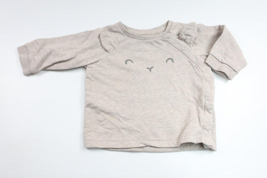 Sweatshirt from H&M - Size 68 - Beige