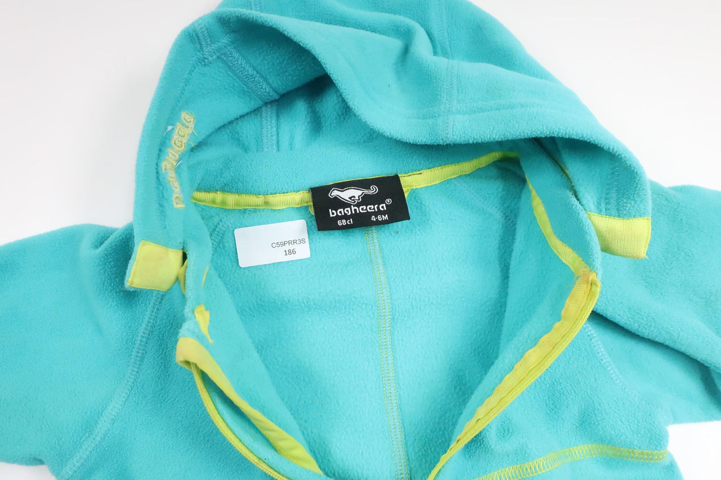 Fleece overalls from Bagheera - Size 68 - Blue