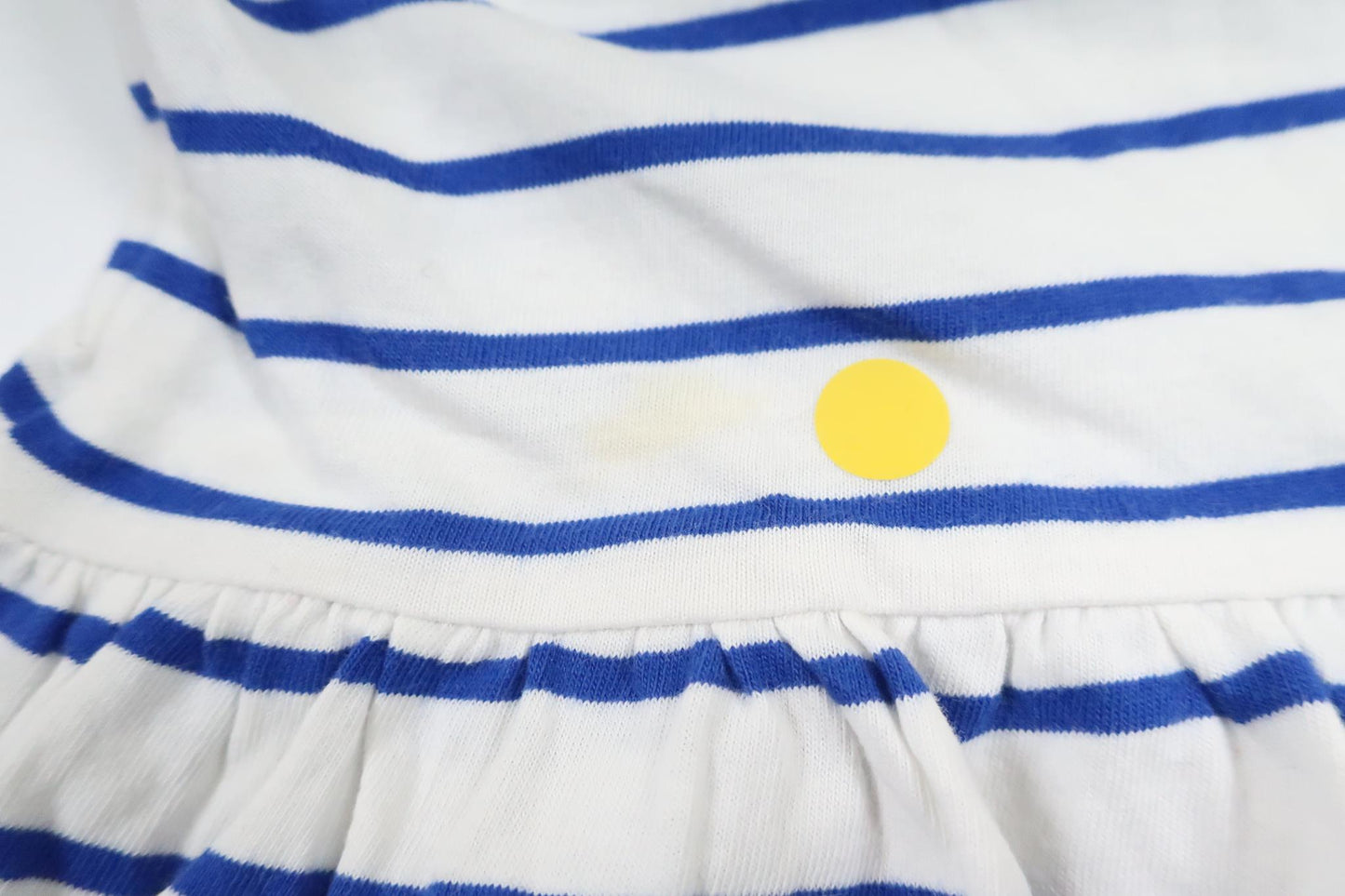 Striped dress from H&amp;M - Size 98/104 - White