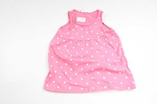 Polka dot dress from H&M - Size 74 - Pink