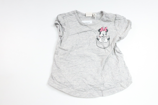 T-shirt from H&M - Size 74 - Grey