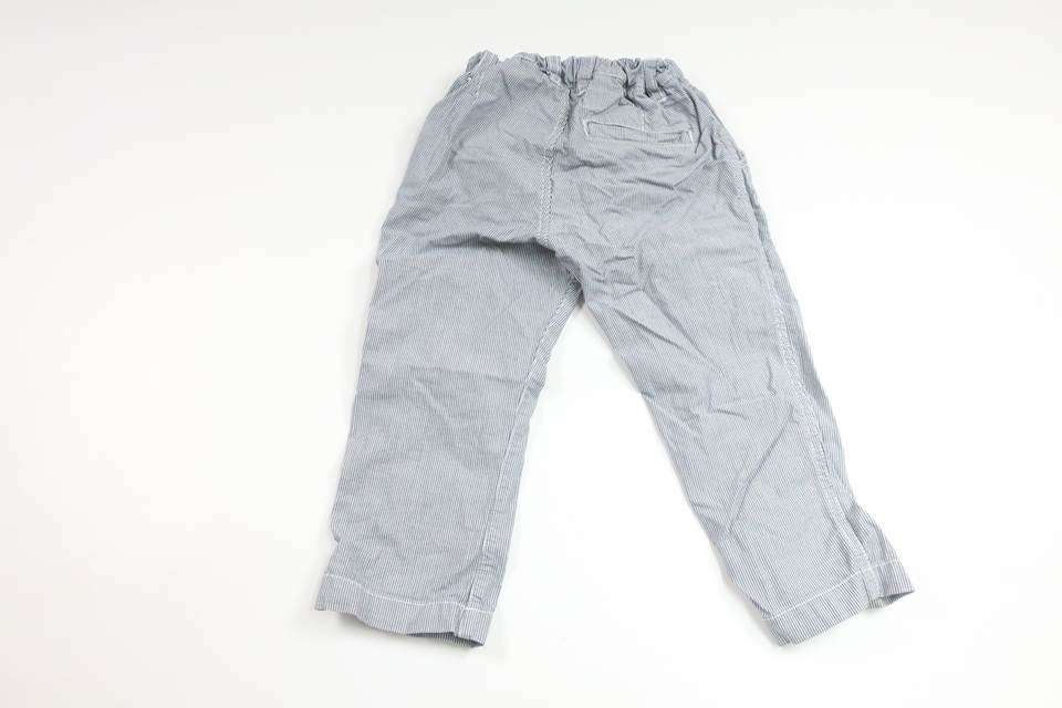 Striped pants from H&amp;M - Size 80 - Navy blue