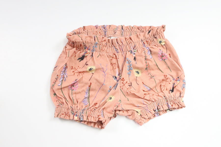 Floral shorts from Müsli - Size 68 - Pink
