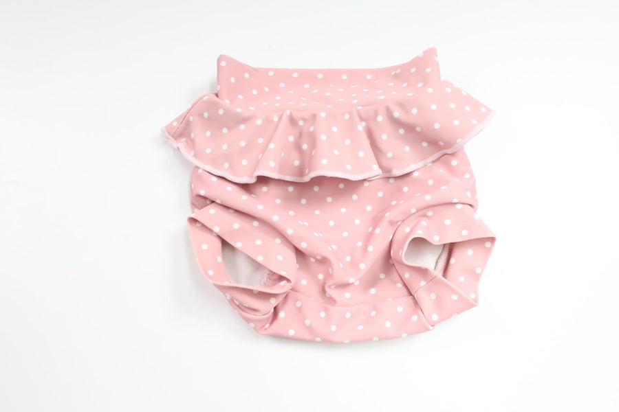 Swim diaper with ruffle from Kuling - Size 62/68 - Pink