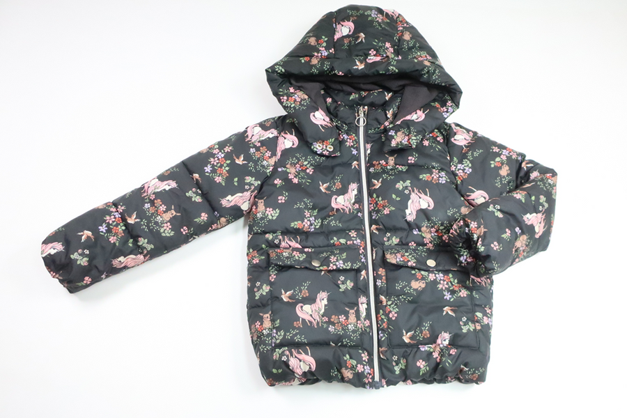 Winterjacke von H&MM - Größe 128 - Schwarz