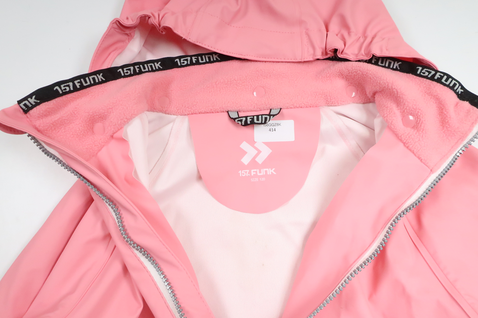 Rain jacket from Funk - Size 120 - Pink