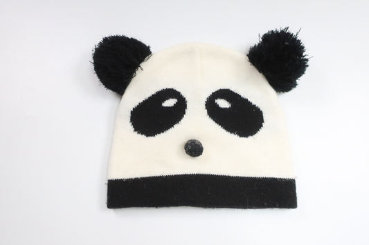 Beanie with Panda from Unknown - Size 62/68 - White