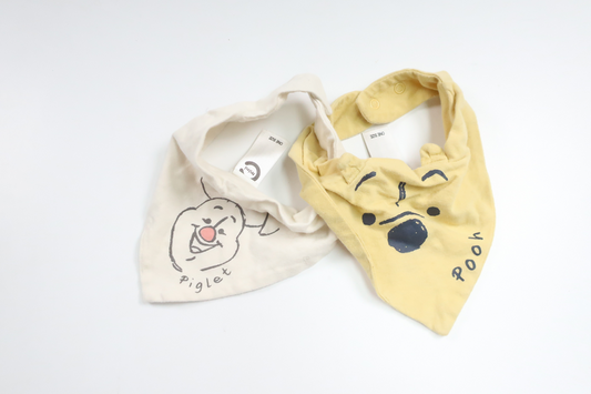 Zweierpack Lätzchen von Cubus – Einheitsgröße – Grau