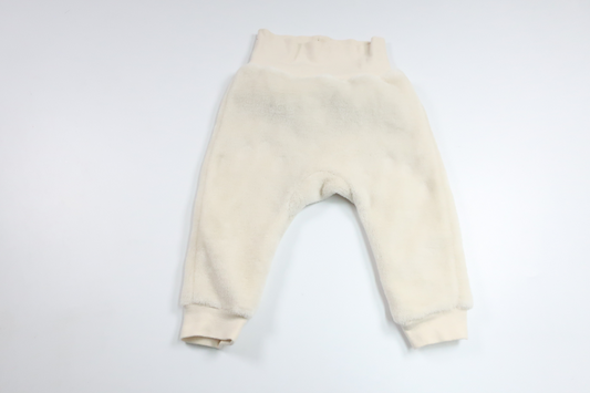 Fleece pants from H&M - Size 74 - Off-white