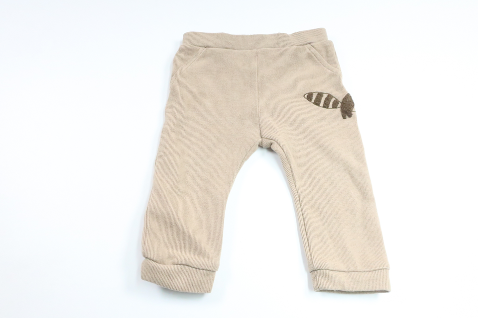 Knitted pants from Name It - Size 74 - Beige