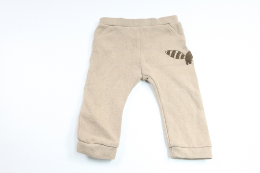 Knitted pants from Name It - Size 74 - Beige
