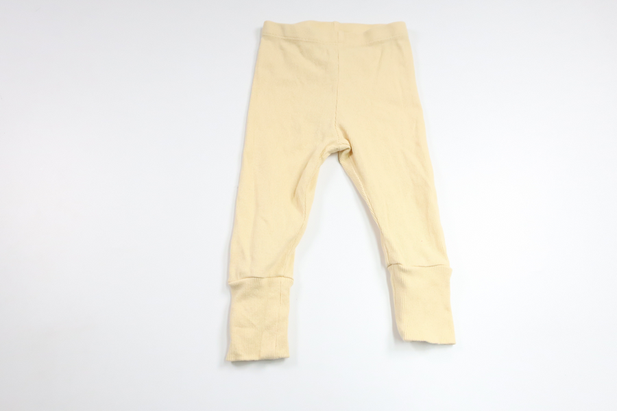 Ribbed pants from BEBE - Size 70 - Yellow