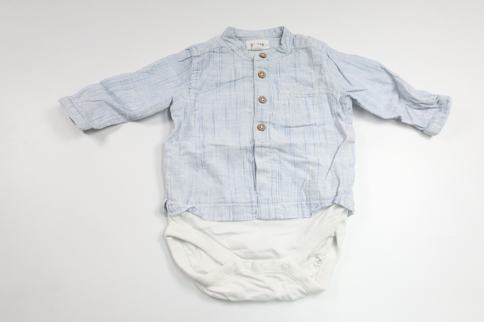 Hemdbody von Newbie – Größe 62 – Blau