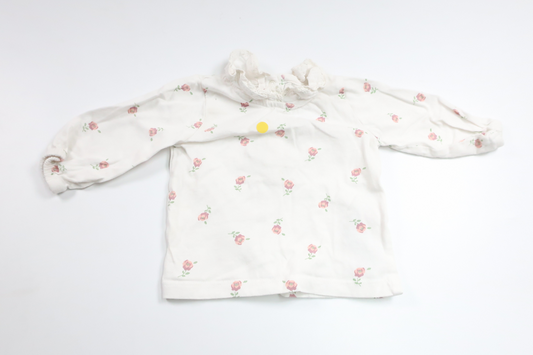 Floral sweater from Primark - Size 62 - White