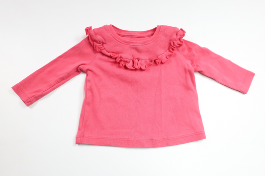 Ribbed sweater from M&amp;S - Size 68 - Pink