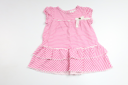 Striped dress from Kappahl - Size 68 - Pink