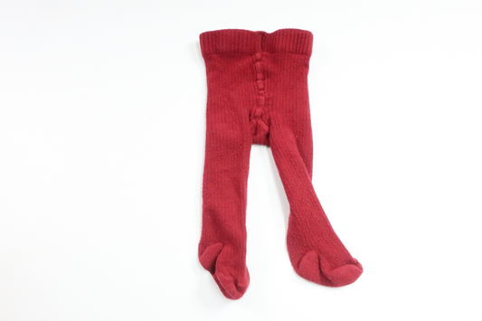 Strumpfhose von Newbie – Größe 62/68 – Burgunderrot