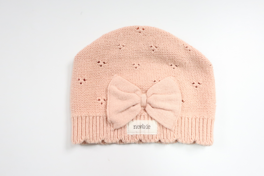 Strickmütze von Newbie – Größe 40/42 – Rosa